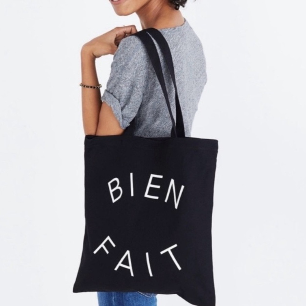 Madewell • Bien Fait Canvas Tote in Black